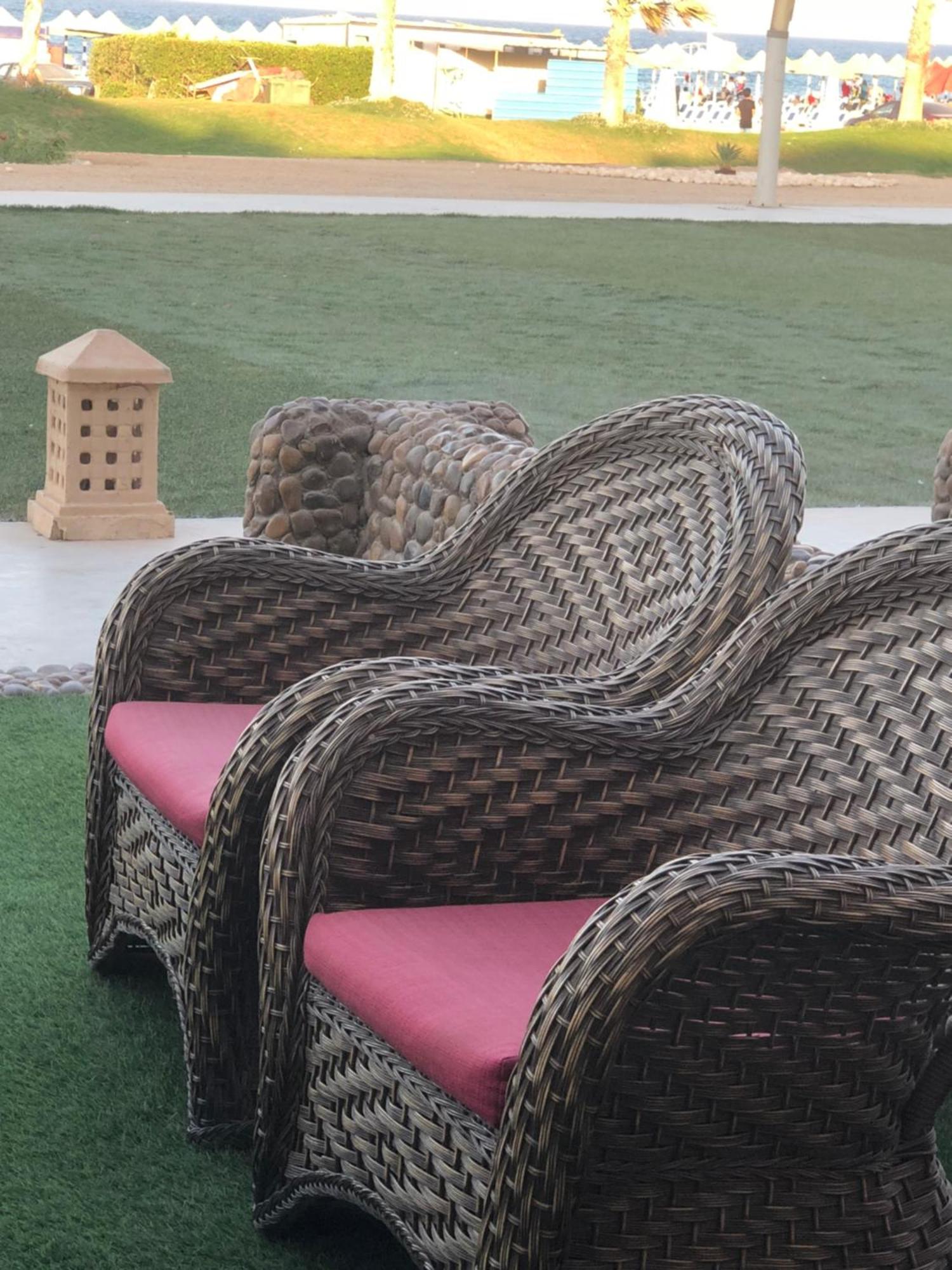 Sea View Chalet With Garden At Porto South Beach - Families Only Ain Suchna Exterior foto